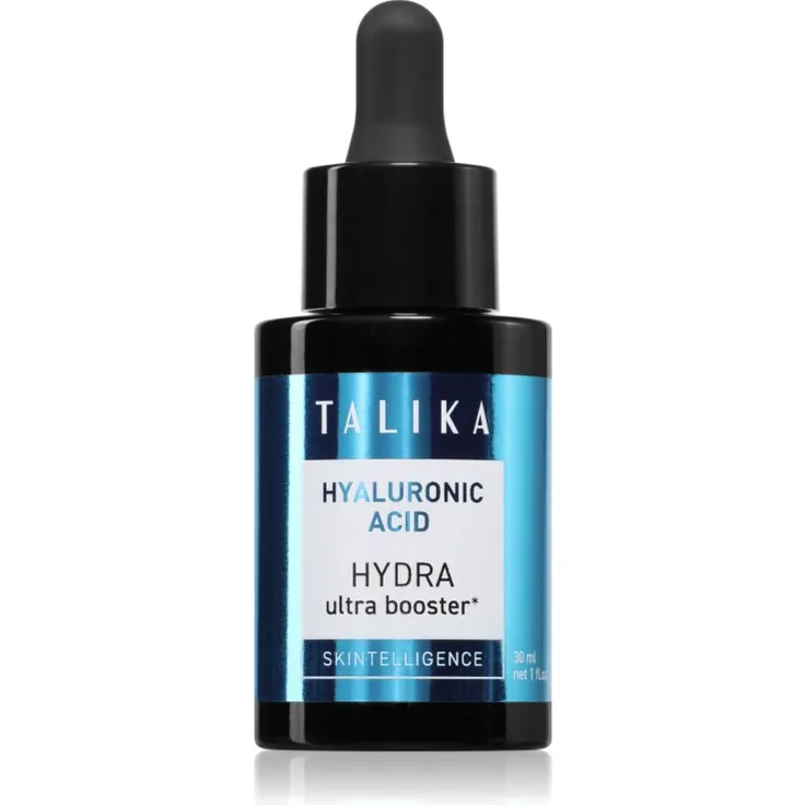 Talika Skintelligence Ultra Booster Hydra, Gesichtsserum mit Hyaluronsäure, 30 ml, intensiv feuchtigkeitsspendend für jugendliche Haut