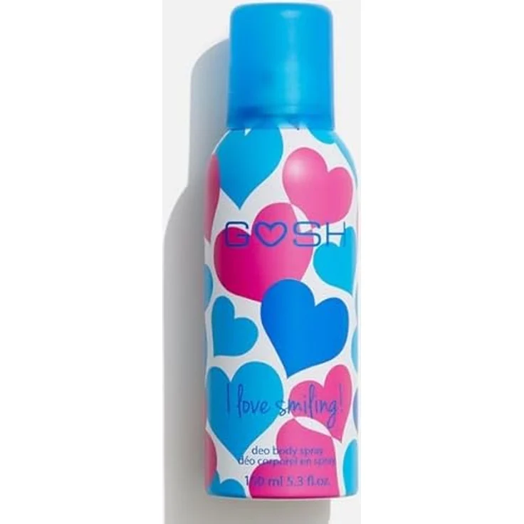 GOSH Deodorant Spray I Love Smiling!, 150 ml, 2er Pack, süßer und intensiver Duft, langanhaltender Schutz gegen Gerüche – Bild 4