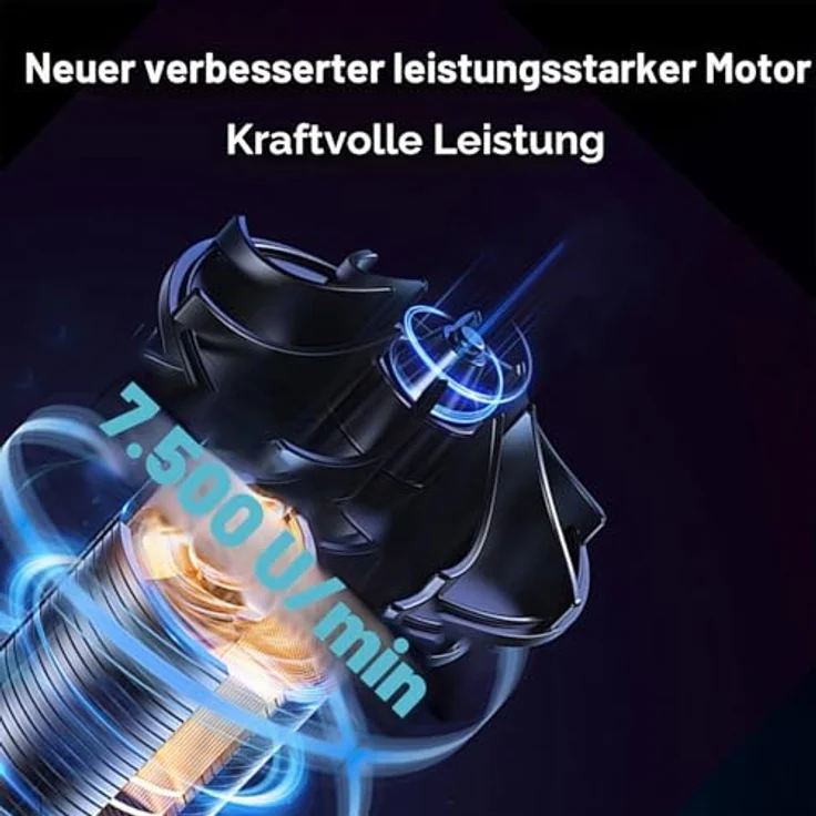 KEMEI 2299 Trimmer, Professionelle Schnurlose Haarschneidemaschine mit 7500 U/min, DLC Zero Gap T-Klinge und 3 Führungskämmen – Bild 3
