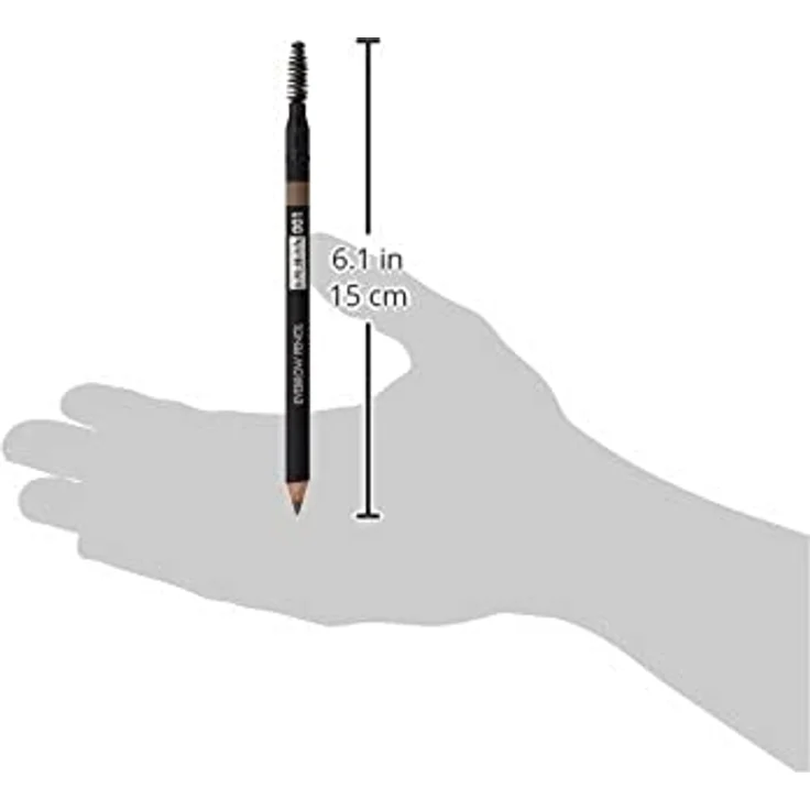 Pupa Eyebrow Pencil 001 Blonde, Augenbrauenfarbe, 1.1 g – Bild 4