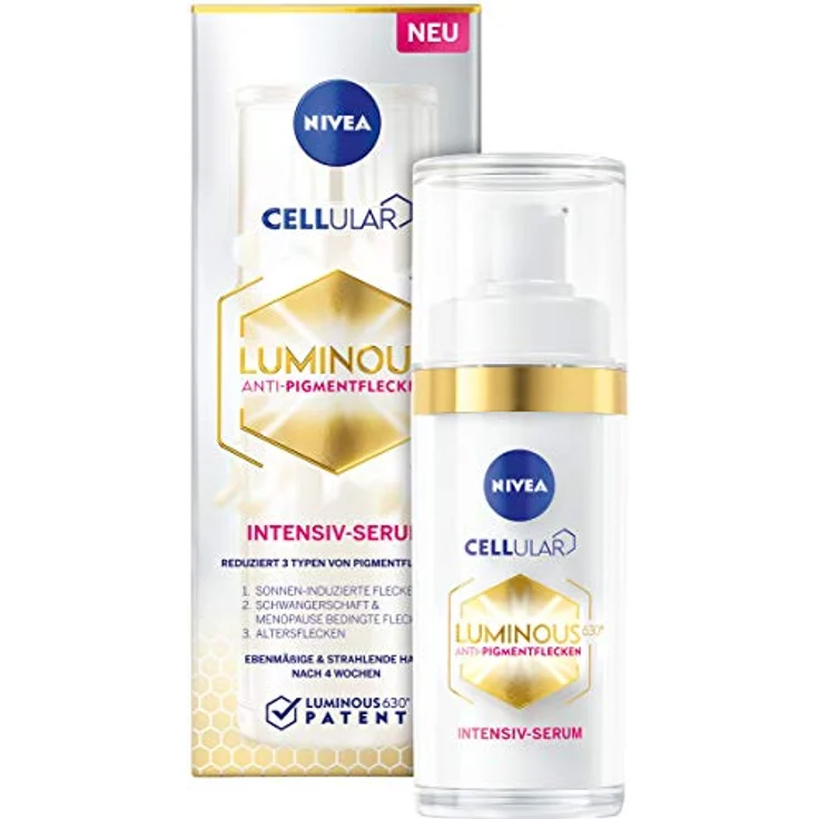 NIVEA Cellular Luminous630 Anti-Pigmentflecken Intensiv-Serum Gesichtsserum 30 ml – Bild 2