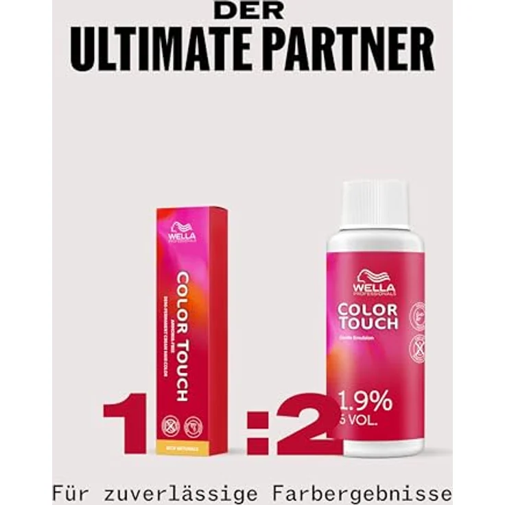 Wella Professionals Color Touch Emulsion 1,9% 60 ml, Haarfärbemittel mit präzisem Auftragen – Bild 5