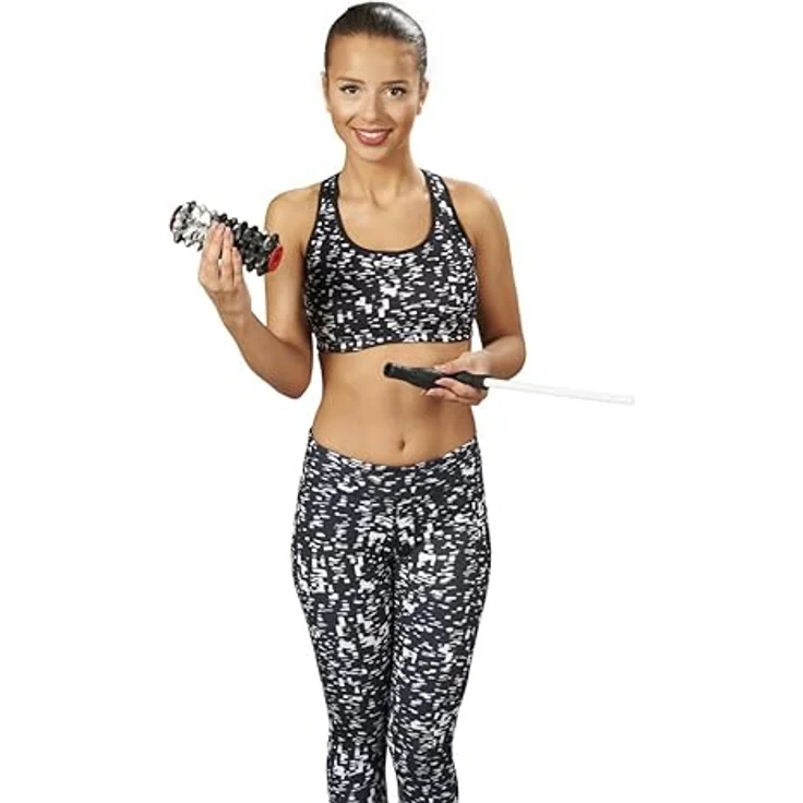 Trendy Sport Massageroller Trendy Pontia - Faszienroller zur schnellen Geweberegeneration, blau – Bild 8