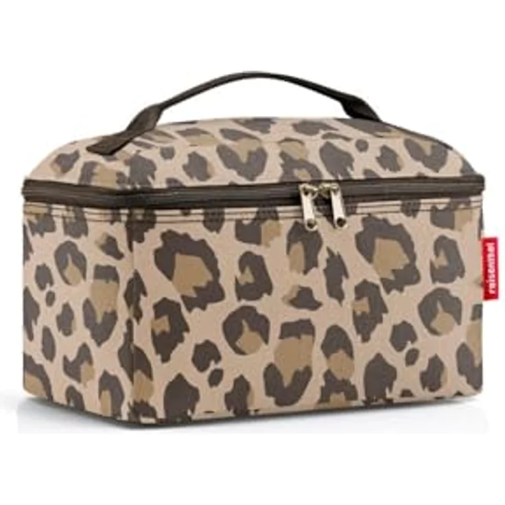 reisenthel beautycase - Quadratischer Kulturbeutel Leo Macchiato, Gepäckorganisator, Kosmetiktasche – Bild 2