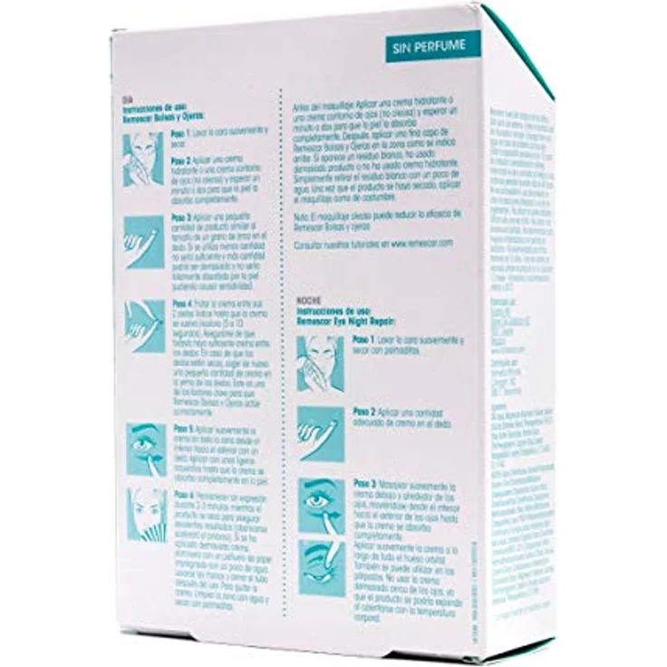 Remescar Pack Programa Corrector Bolsas, Korrekturcreme für den Augenbereich, 2 x 8 ml – Bild 2