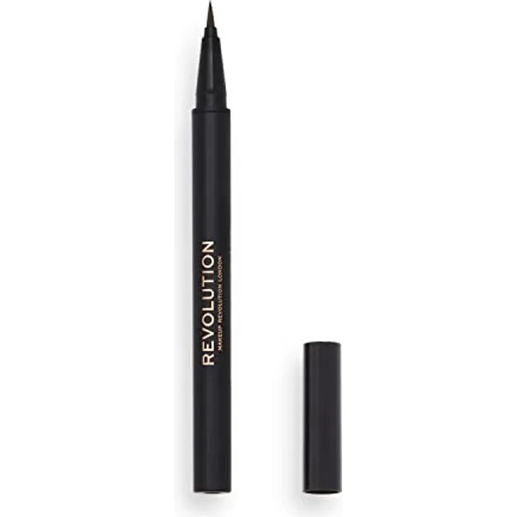 Makeup Revolution, Hair Stroke Eyebrow Pen, Medium Brown, 0.5ml