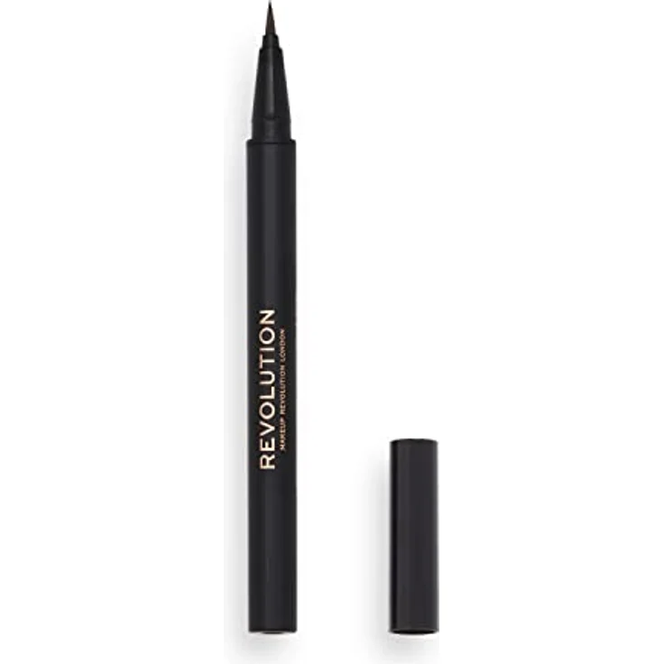 Makeup Revolution, Hair Stroke Eyebrow Pen, Medium Brown, 0.5ml – Bild 1