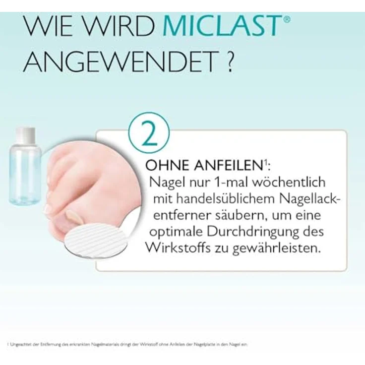 MICLAST 80 mg/g wirkstoffhaltiger Nagellack 3 ml – Bild 5