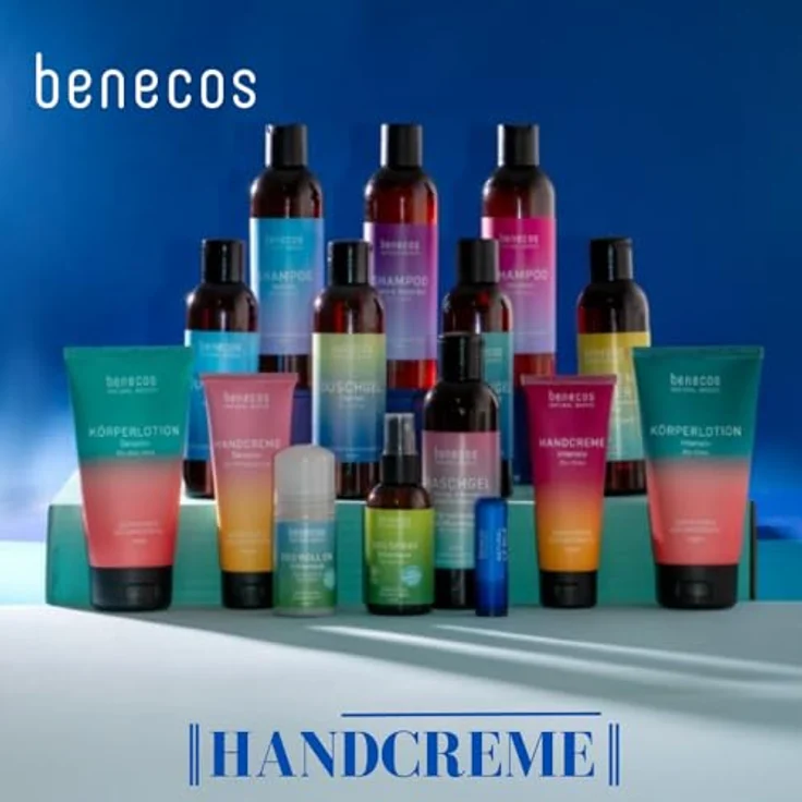 benecos Natural Basics Handcreme Sensitiv, Bio-Ringelblume, 75ml, vegan, dermatologisch getestet – Bild 2