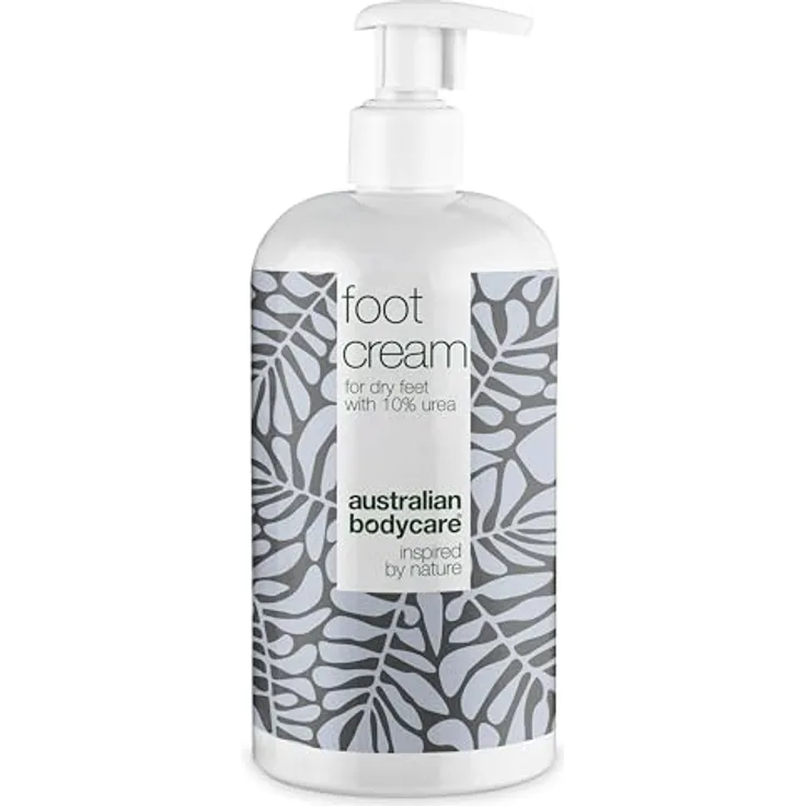 Australian Bodycare Fußcreme 500ml | Fußcreme mit Teebaumöl für Frauen & Männer bei Hornhaut und Fußschweiß | Urea Hornhautcreme | Fußbalsam bei Schrunden | mit australischem Teebaumöl