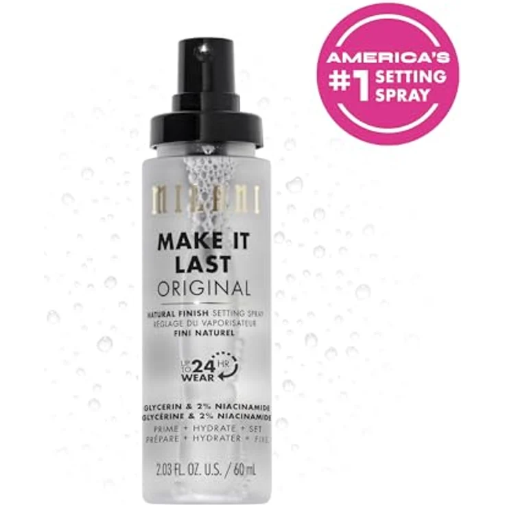 Milani Make It Last Setting Spray - Prime + Correct + Set, mattes Fixing Spray für alle Hauttöne – Bild 3