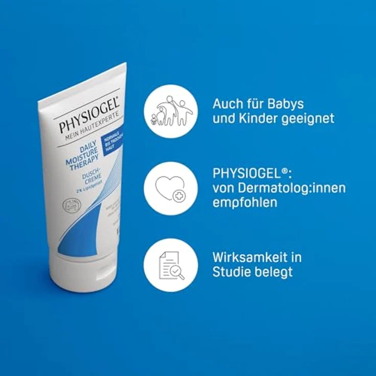 PHYSIOGEL Daily Moisture Therapy Dusch Creme 150 ml – Bild 5