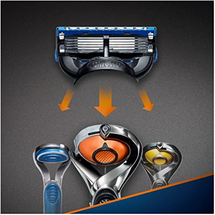 Gillette Fusion5 ProGlide Rasierer Für Männer mit 10 Rasierklingen – Bild 3
