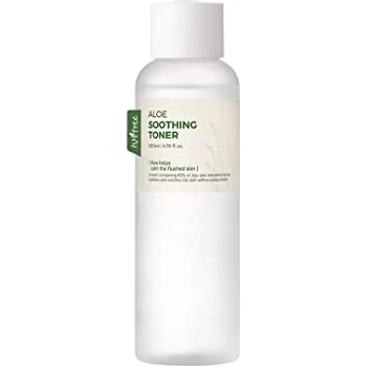 IsNtree Aloe Soothing Toner 200ml, Beruhigendes Gesichtswasser mit ASTRINGENT SUBSTANZ