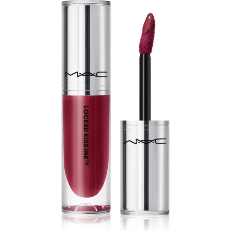 MAC Cosmetics Locked Kiss Ink 24HR Lipcolour, lang anhaltender, matter Lippenstift, Farbton Decadence, 4 ml