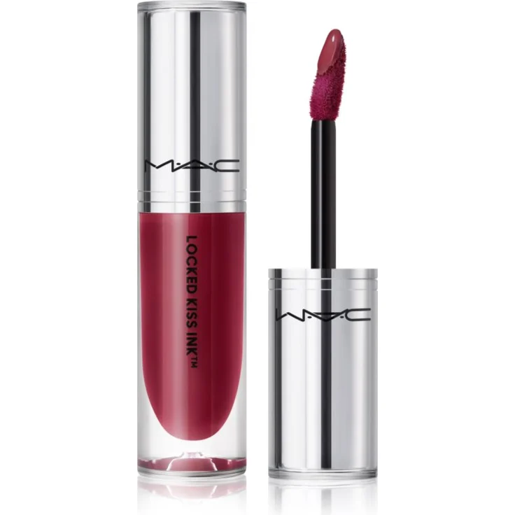 MAC Cosmetics Locked Kiss Ink 24HR Lipcolour, lang anhaltender, matter Lippenstift, Farbton Decadence, 4 ml