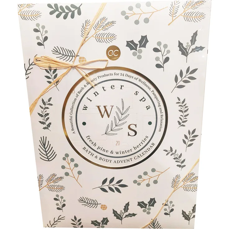 Accentra Adventskalender Winter Spa Klapp-Box