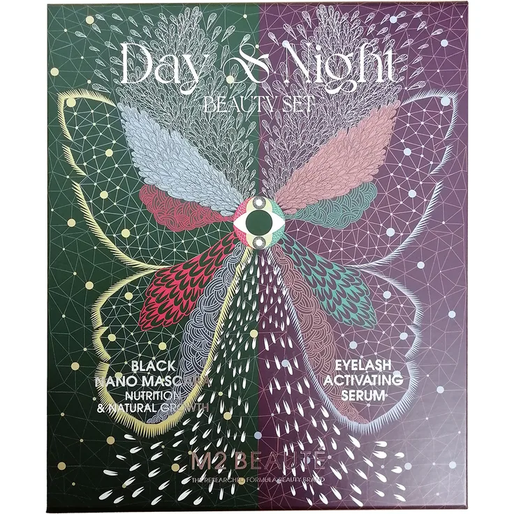 M2 Beauté Day & Night Beauty Set - Serum 4ml - Mascara 6ml