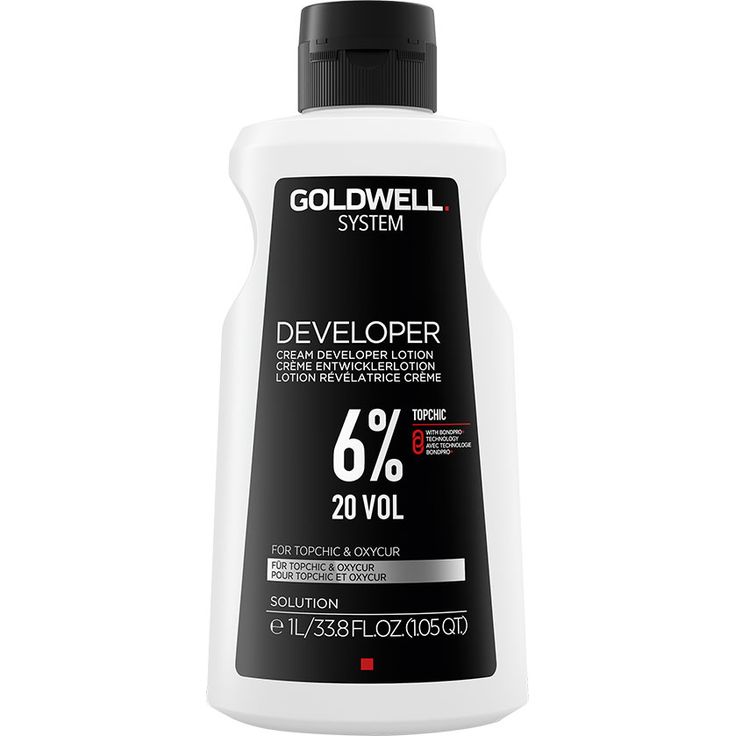 Goldwell System Cream Developer Lotion 6% 20 Vol. Entwickler-Emulsion 1000 ml