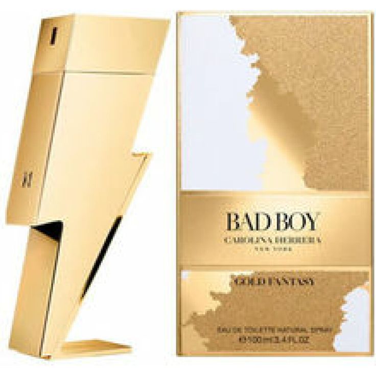 Carolina Herrera Bad Boy Gold Fantasy Collector X-mas 2022 Eau de Toilette (EdT) Herrenduft 100 ml