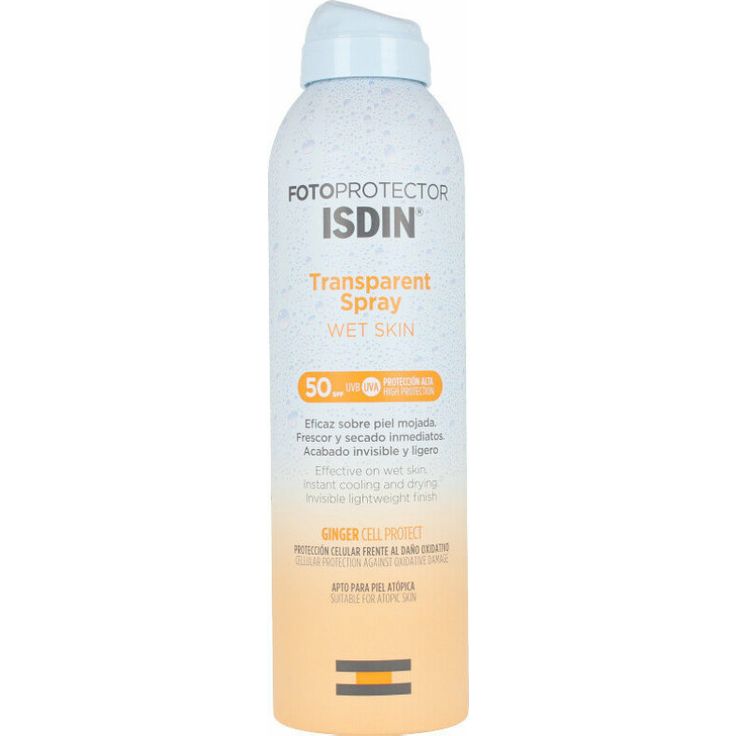 ISDIN Fotoprotector Wet Skin Transparent Spray 50+ Isdin Sonnencreme 250 ml