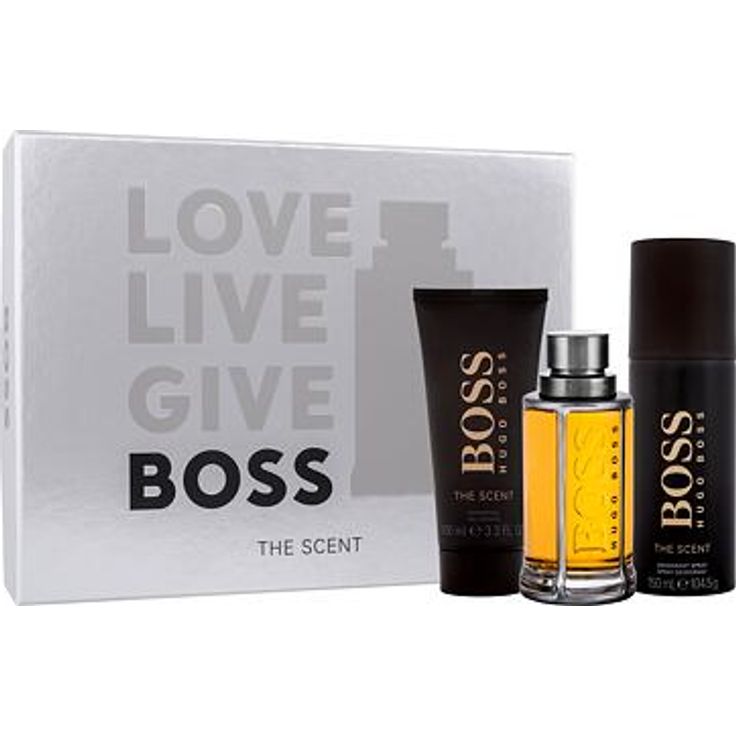 Hugo Boss The Scent Set III Eau de Toilette (EdT) 100 ml + Deodorant Spray 150 ml + Duschgel 100 ml