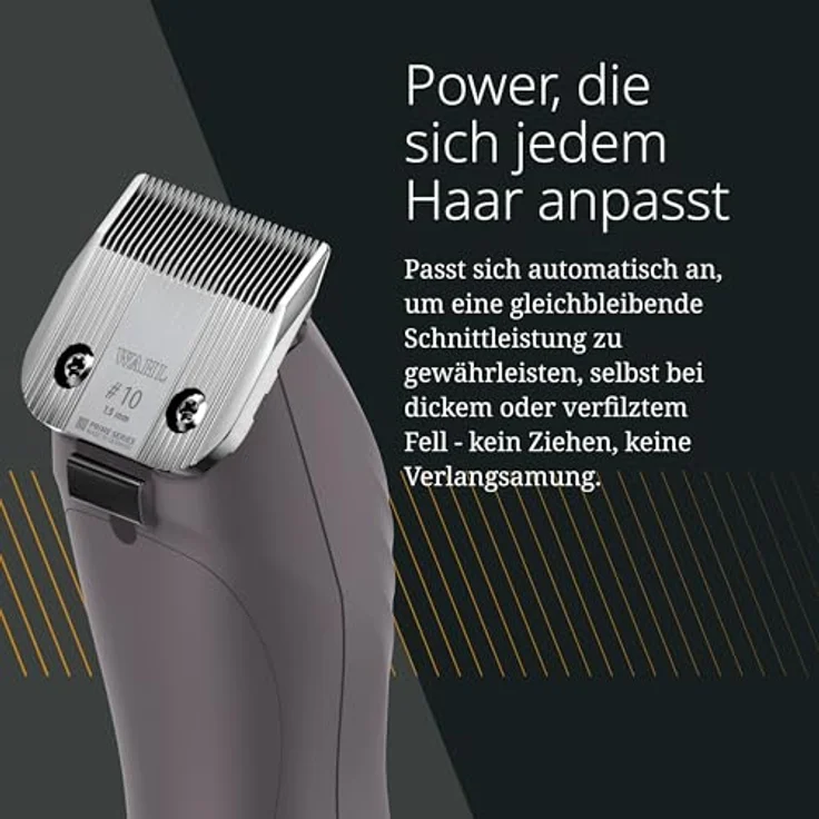 Wahl KM10+ Hunde-Schermaschine, kabelgebunden mit 2 Geschwindigkeitsstufen und Lockguard-Technologie, 230V – Bild 6