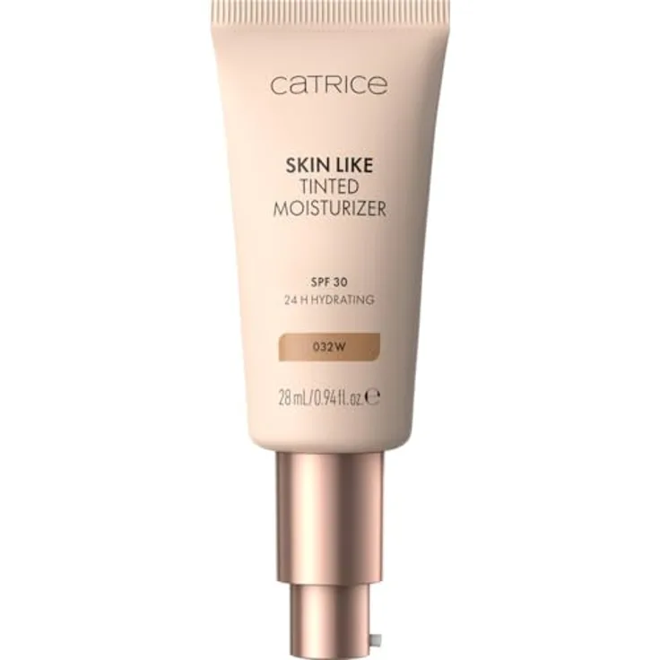 Catrice Hautpflegende Tönungscreme, feuchtigkeitsspendend, Tinted Moisturizer mit LSF 30, 28 ml – 032W Beige