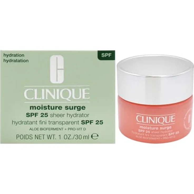 CLINIQUE Moisture Surge SPF 25 Sheer Hydrator 30 ml, Gesichtsserum mit Robustheit und Langlebigkeit – Bild 1