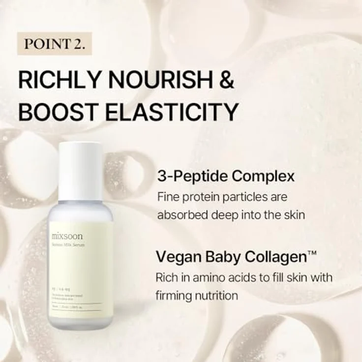 mixsoon Soybean leichtes Hautserum, Gesichtsserum für intensive Feuchtigkeitspflege und Hauterneuerung, 50 ml – Bild 4