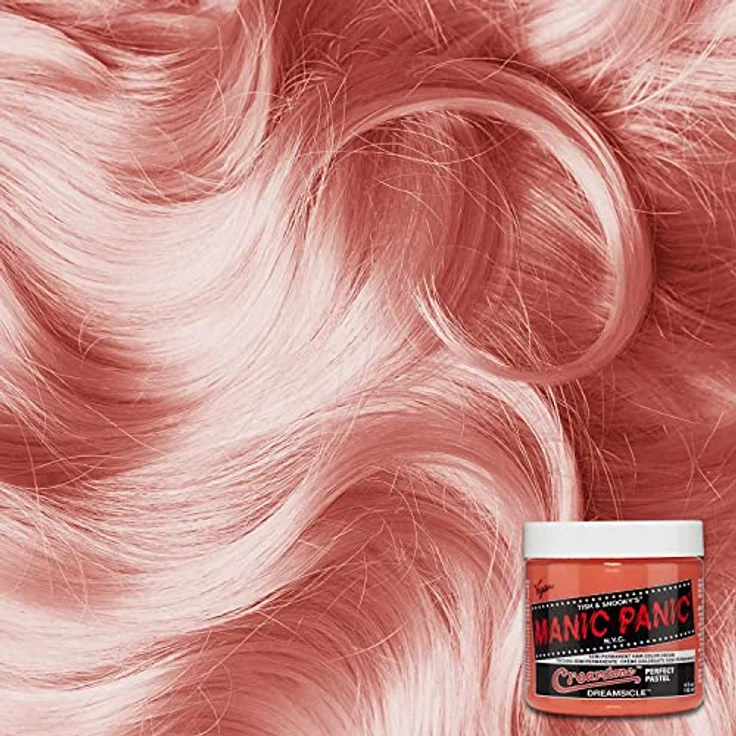Manic Panic Dreamsicle Pastel Classic Creme, semipermanente Haarfarbe in orange, vegan und tierversuchsfrei, 118 ml – Bild 2