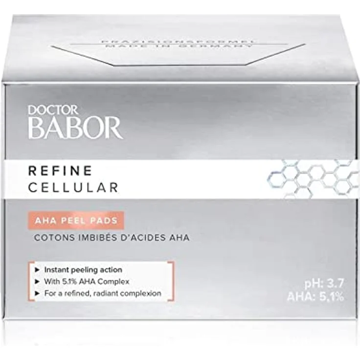 Babor Reinigung Cleansing Refine Cellular Aha Peel Pads 60 Stk., für Damen und Herren  – Bild 2