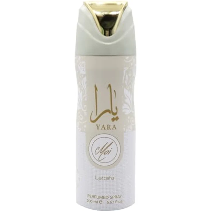 Lattafa Yara Moi Desodorante Spray, 200ml, langanhaltende Frische und leicht parfümierte Formel – Bild 1