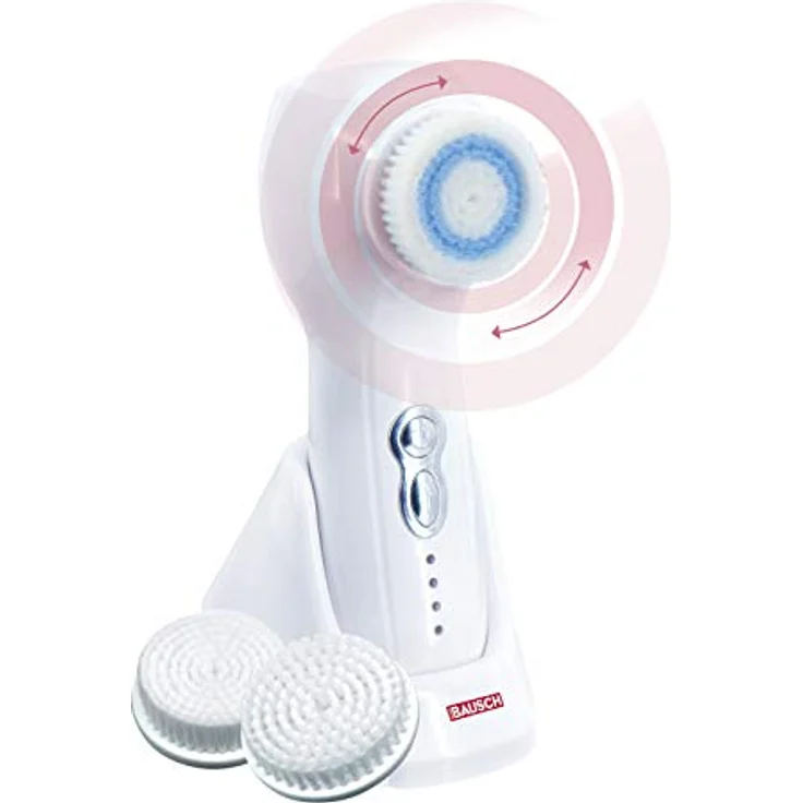 PETER BAUSCH Elektrische Gesichtsreinigungsbürste Easy Sonic - Cleaning & Massage NEU!!!, 0344 - Handstück mit Stufenschalter, sensitive Gesichtsreinigungsbürste, Körperbürste, Ladestation – Bild 5