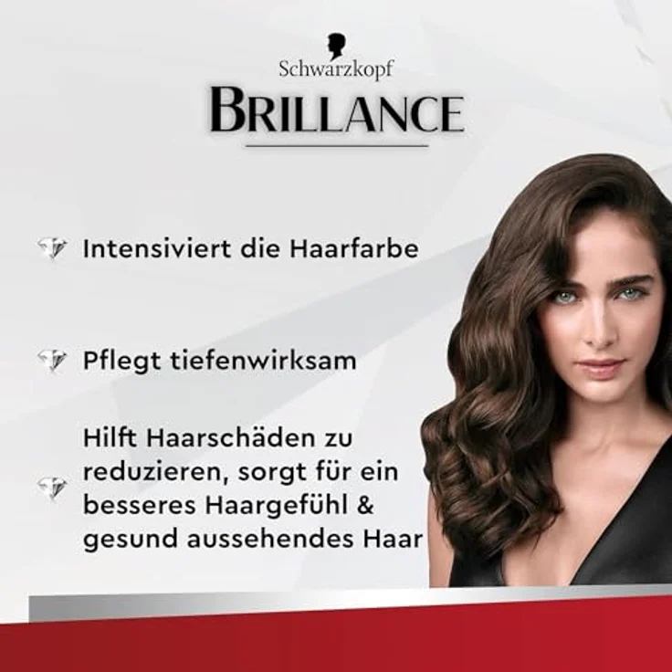 Brillance Glanz-Behandlung Haar Glossing strahlendes Violett, temporäre Haarfarbe, 3x 150 ml, hält bis zu 6 Haarwäschen – Bild 4