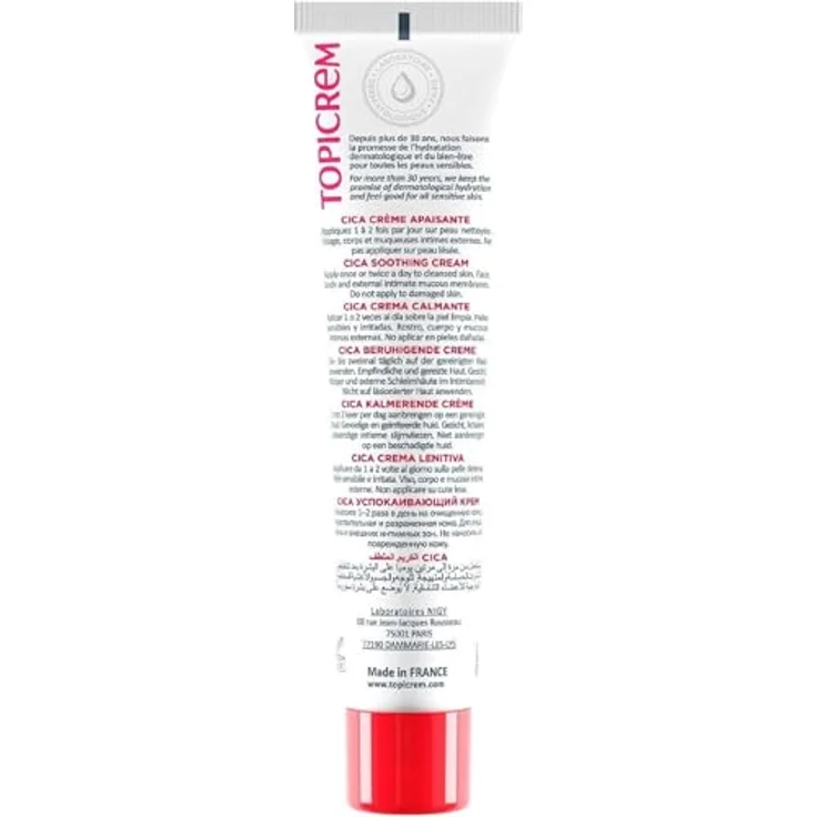 Topicrem Skin Care Cica Soothing Creme 40 ml – Bild 3
