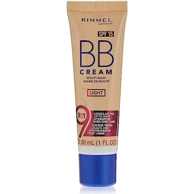 Rimmel BB-Creme mit 9 in 1 Gewichtsformel und Glanzeffekt (LSF 15) 30 ml – Bild 1