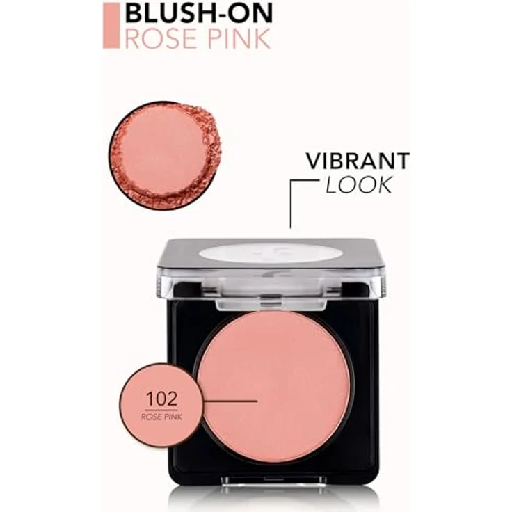 flormar Blush-On Puderrouge Farbton 102 Rose Pink 5 g, Rouge für einen natürlichen Teint und definierte Gesichtszüge – Bild 5