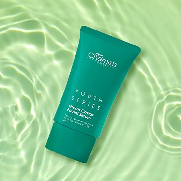 skinChemists Green Caviar Facial Serum 30ml | Nährende Feuchtigkeitspflege für jugendlichen Glanz | Pflanzliches Elixier für Elastizität und Schutz | Glätten, Reparieren und den ganzen Tag strahlen – Bild 3