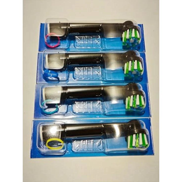 Braun Oral-B PRO Cross Action, 4er Pack Ersatzbürsten für elektrische Zahnbürsten, farbige Fasern zeigen den Austauschbedarf an – Bild 2
