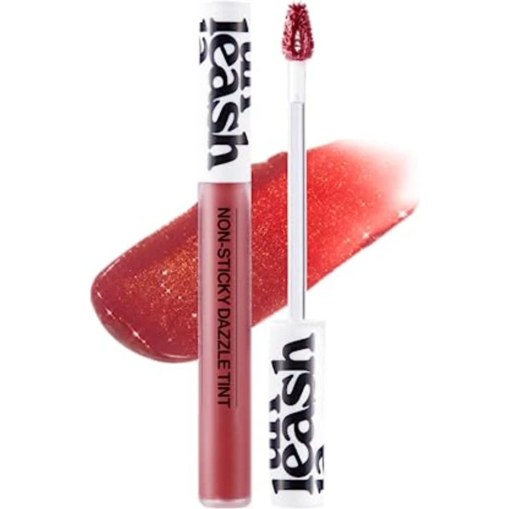 Unleashia Non-Sticky Dazzle Tint, langlebiger Lipgloss für Damen, 7.6 g, Farbton NO.2 Sunbeam, feuchtigkeitsspendend und glänzend – Bild 1