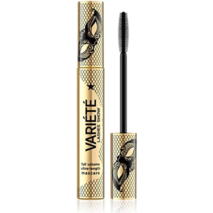 Eveline Cosmetics Variété Mascara, Verdickung und Verlängerung 10 ml, Schwarz
