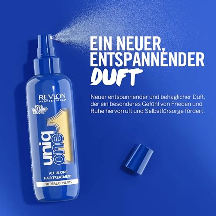 REVLON PROFESSIONAL UniqOne Hair Treatment Limited Edition, 150 ml, Leave in Haarkur für bessere Kämmbarkeit & Glanz, Anti Frizz Spray mit Hitzeschutz, vegan – Bild 3