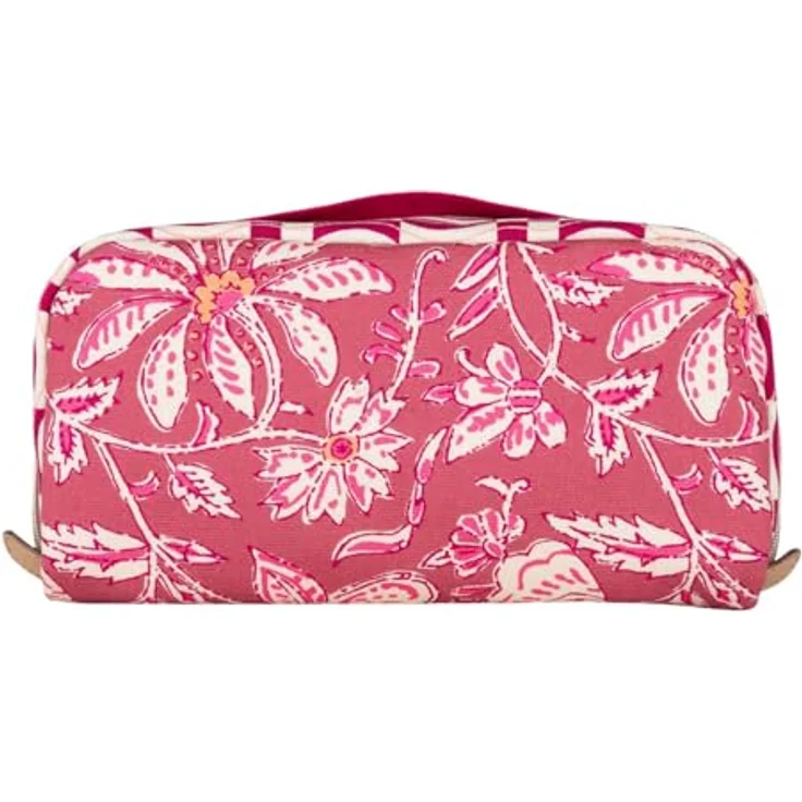 Oilily Kulturbeutel Cisse Cosmetic Bag, geräumig mit floralem Muster in Dusty Cedar, 24 x 11 x 12 cm – Bild 3