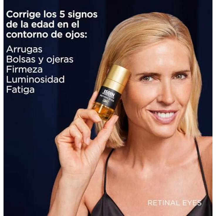 ISDIN Isdinceutics Retinal Eyes (20 ml) | Augenserum mit Retinal zur Faltenreduzierung, Verjüngung der Augenpartie und Verbesserung der Hautstraffung | Für alle Hauttypen geeignet – Bild 4