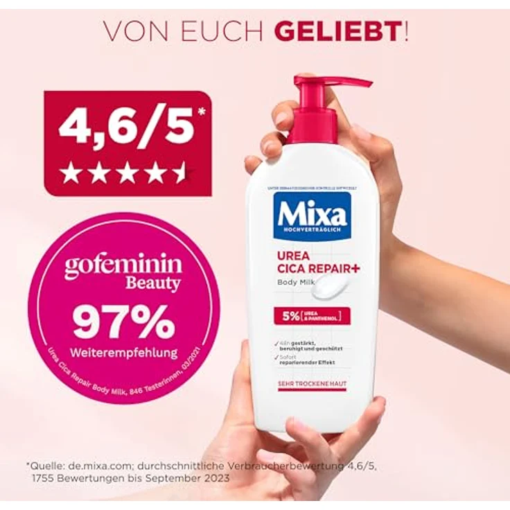 Mixa Urea Cica Repair Bodylotion 250 ml – Bild 6