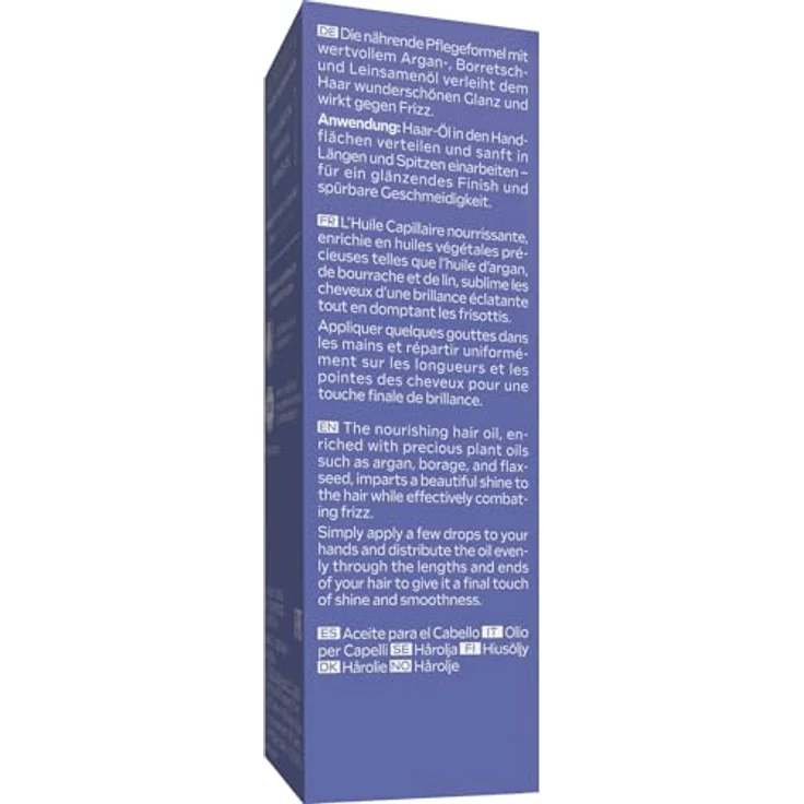 Weleda Bio Hydra Shine Gloss Drops, Haar-Öl für Glanz & Geschmeidigkeit, 30ml, 100% natürliche Inhaltsstoffe – Bild 2