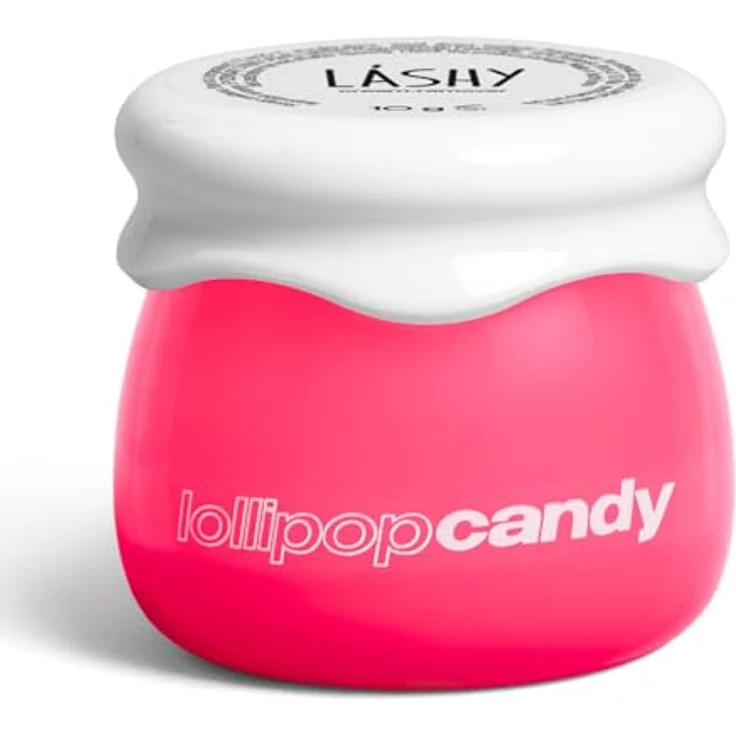 LOVELY Lashy Cream Remover Lollipop Candy, Gel Remover mit luftiger Creme-Mousse-Textur für sichere Wimpernentfernung, hypoallergen und duftend – Bild 1