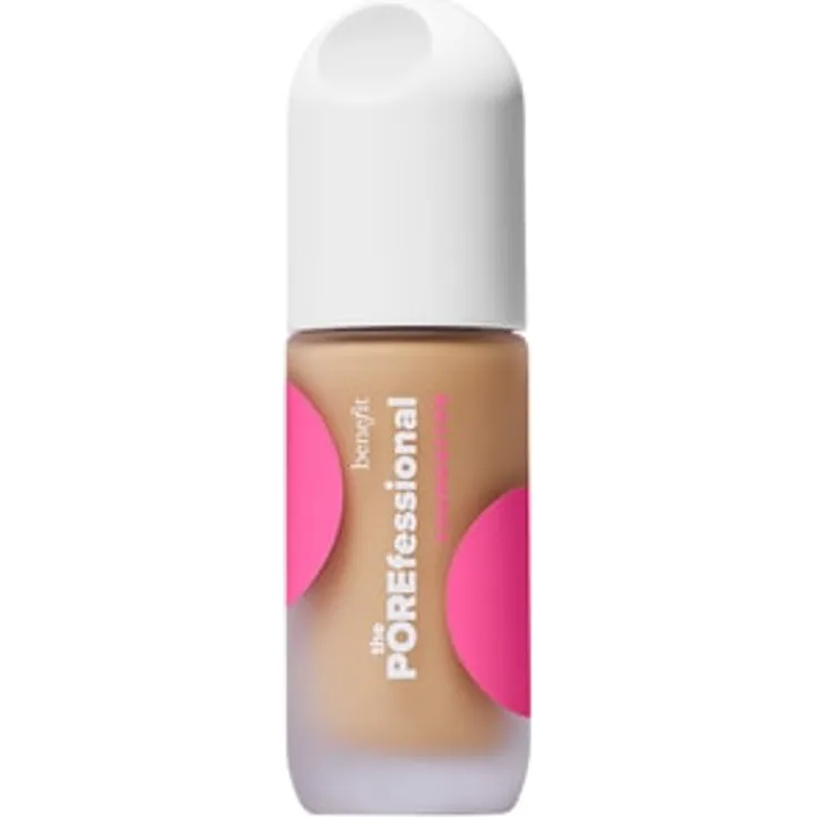 Benefit Cosmetics POREfessional Foundation, Flüssige Foundation mit mittlerer Deckkraft, mattes Finish, wasserresistent, Niacinamid, 30 ml