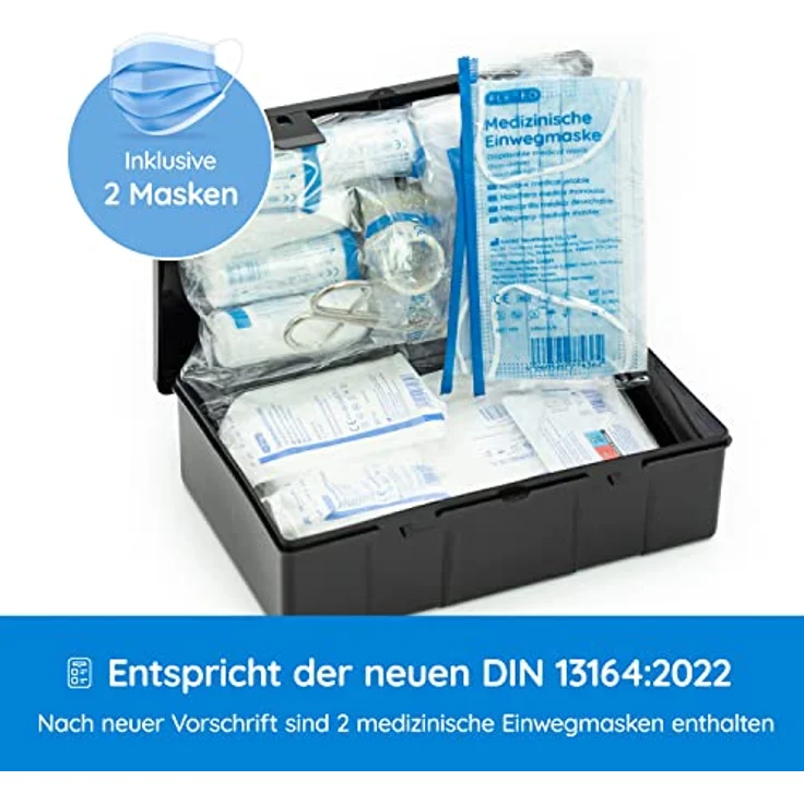 Flexeo KFZ Verbandkasten inkl. Füllung nach DIN 13164 – Bild 3